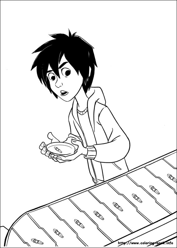 Big Hero 6 coloring picture