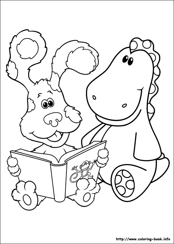 Blue's Clues coloring picture