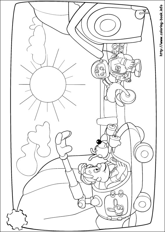 Engie Benjy coloring picture