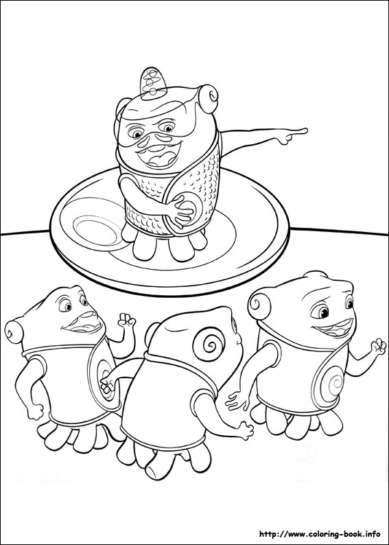 Home coloring picture