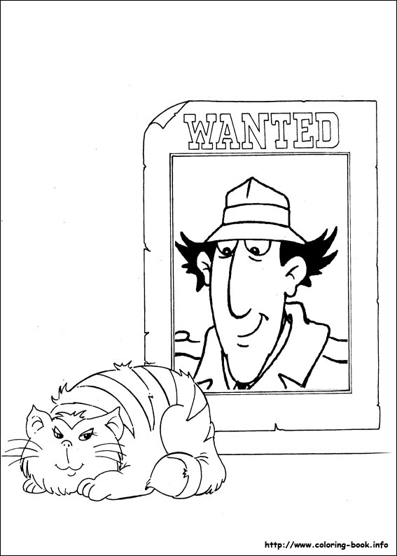 Inspector Gadget coloring picture