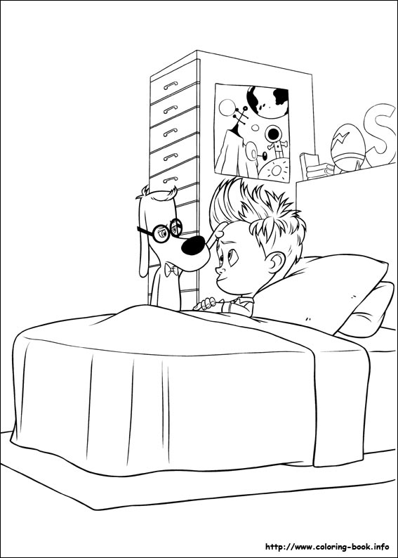 Mr. Peabody & Sherman coloring picture