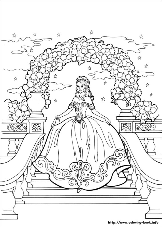 Princess Leonora coloring picture