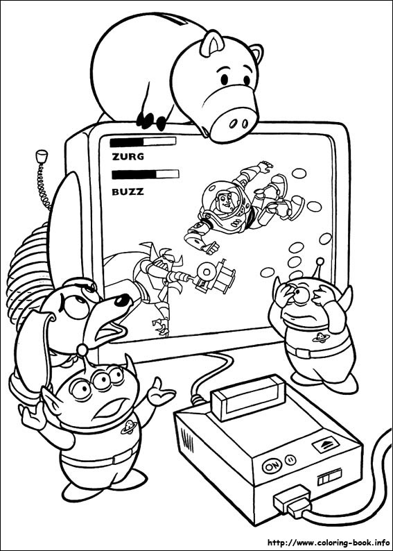 toy story coloring page zurg