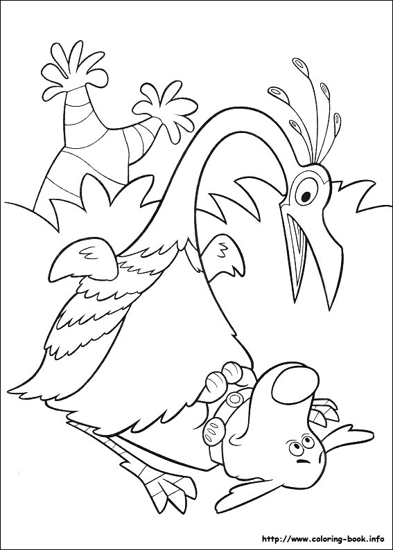 disney movie up coloring pages