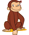 Curious George coloring pictures