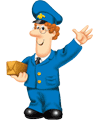 Postman Pat coloring pictures