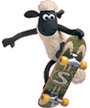 Shaun the Sheep coloring pictures