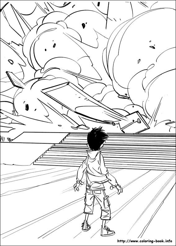 Big Hero 6 coloring picture