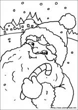Christmas coloring pages on Coloring-Book.info