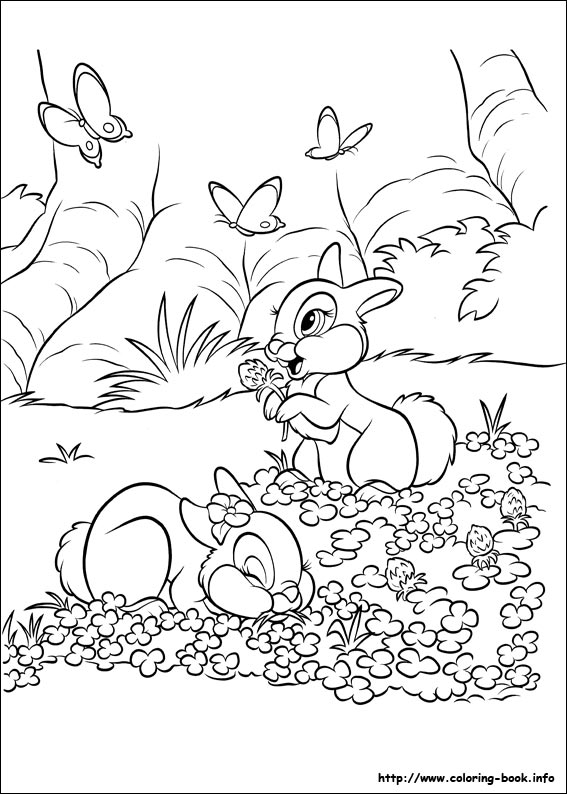 Disney Bunnies coloring picture