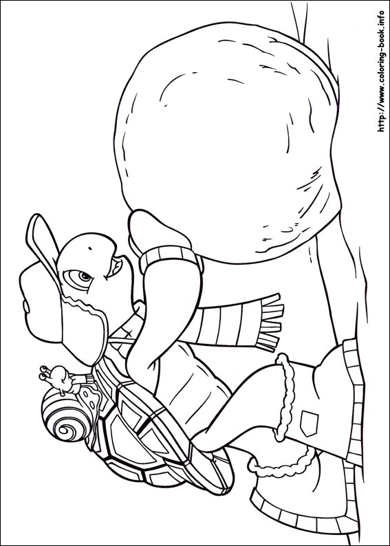 Franklin coloring picture