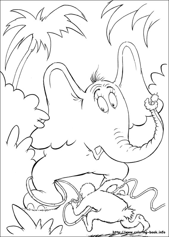 Horton coloring picture