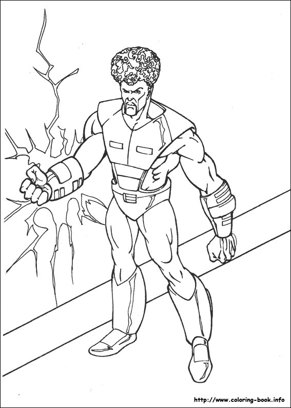 Hulk coloring picture