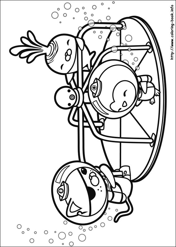 The Octonauts coloring picture