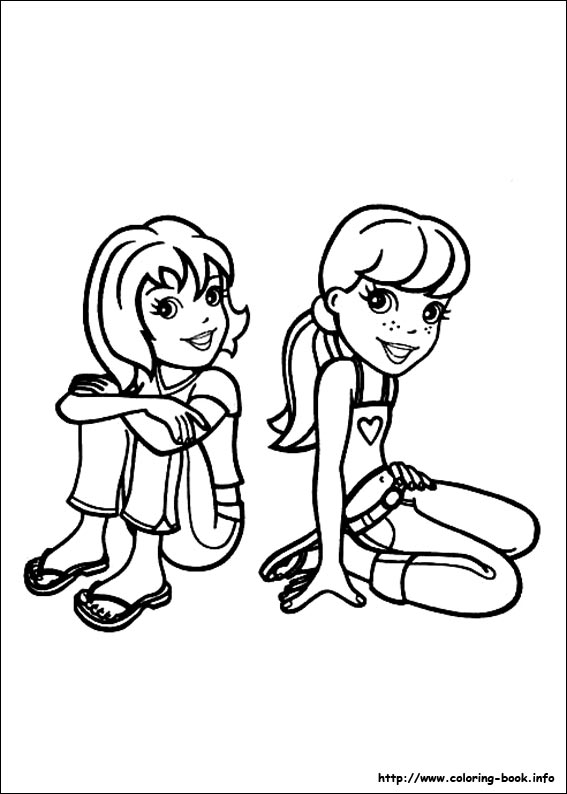 Polly Pocket coloring picture