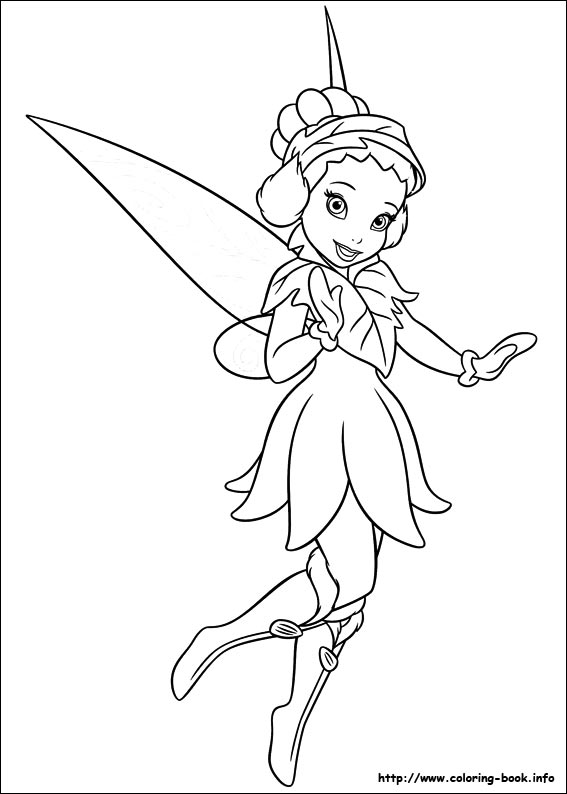 Secret of the Wings coloring picture