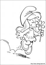 online smurf coloring pages
