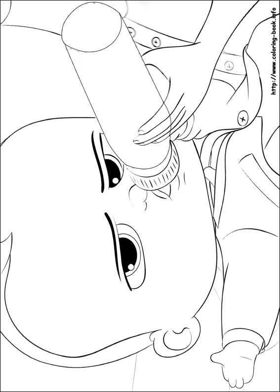 The Boss Baby coloring picture