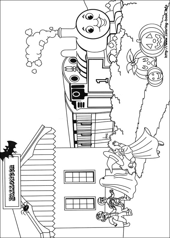 Thomas and Friends coloring picture