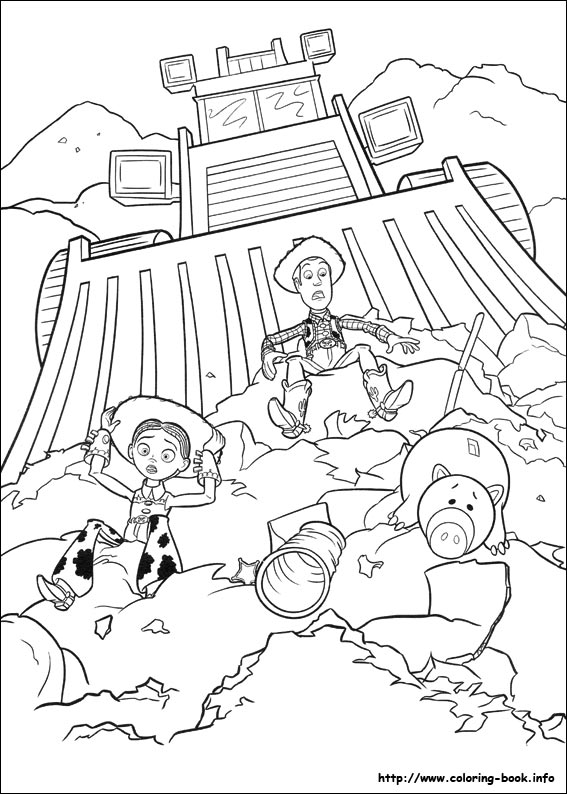 Toy Story 3 coloring picture