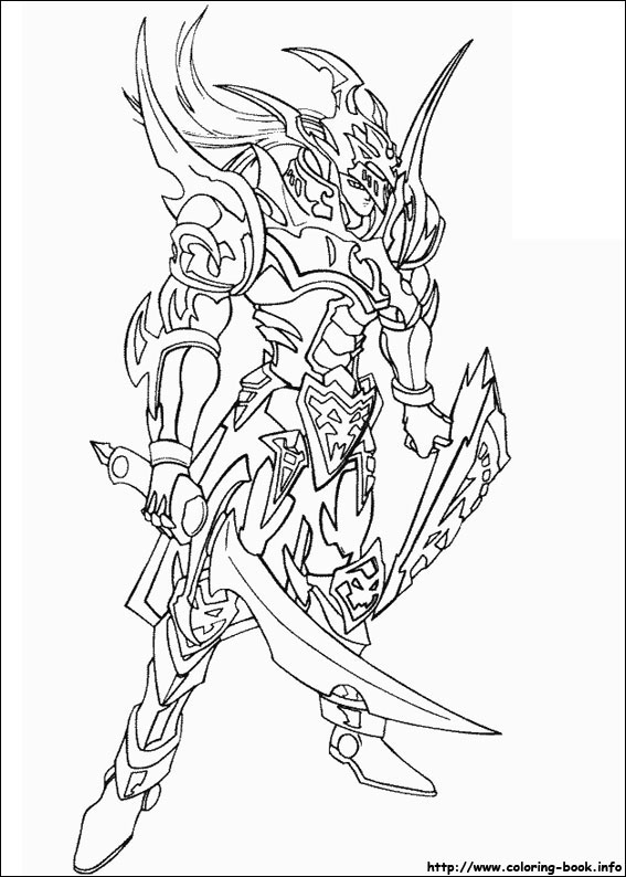 Yu-Gi-Oh coloring picture